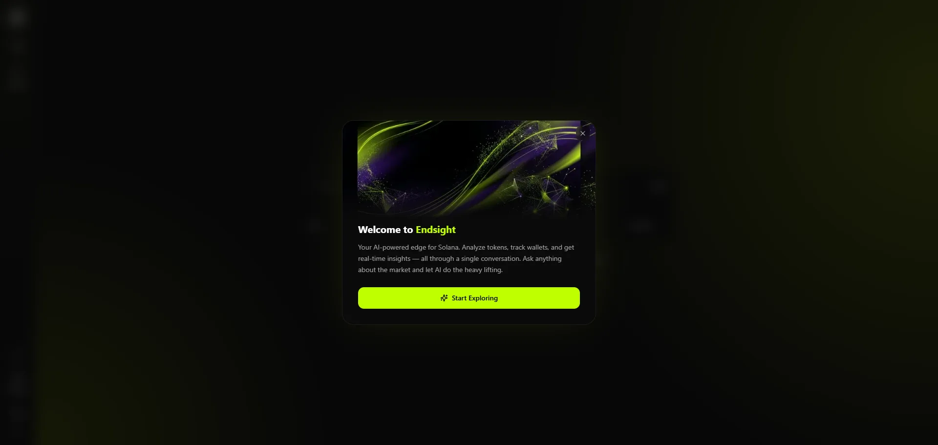 Endsight — Crypto/Blockchain Landing