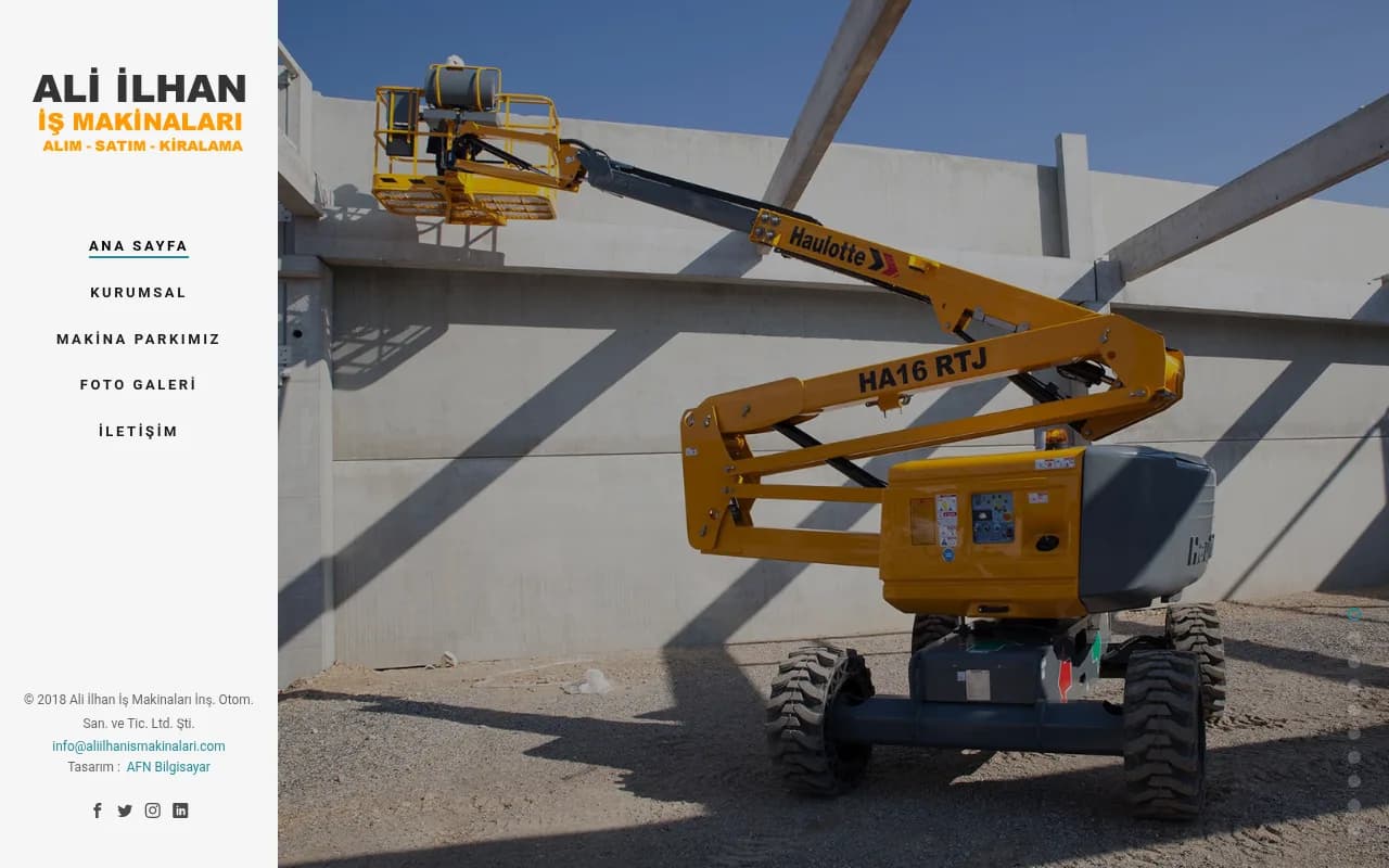 Ali İlhan Machinery