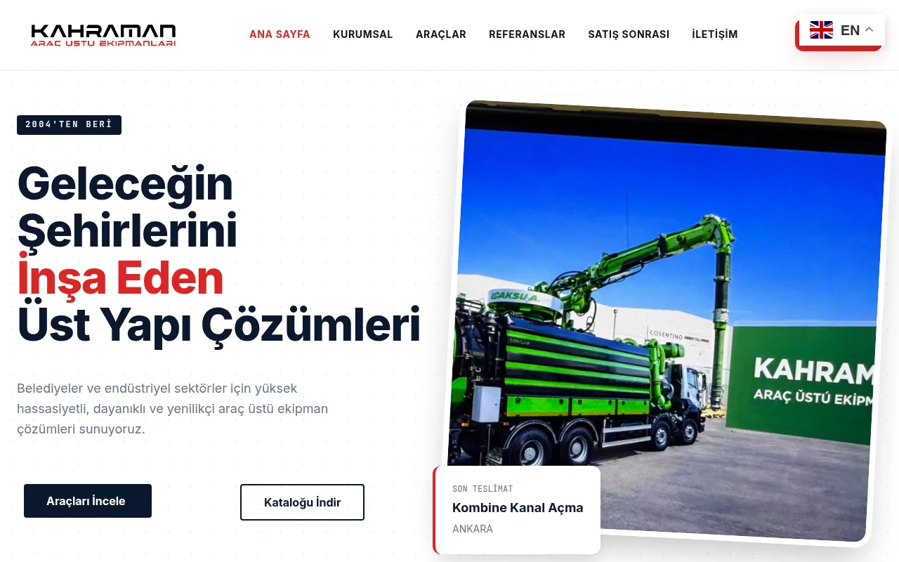 Kahraman Vehicle-Mounted Equipment